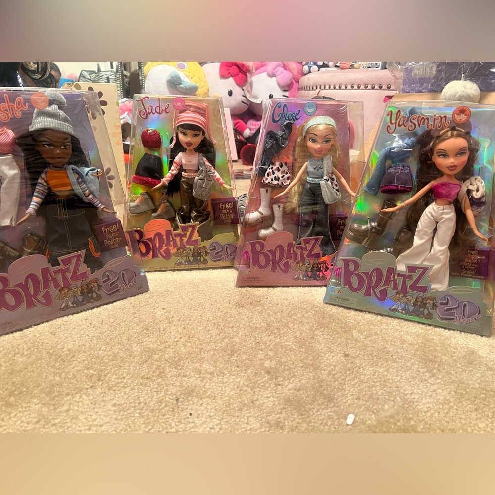 Bratz 20th anniversary all 4